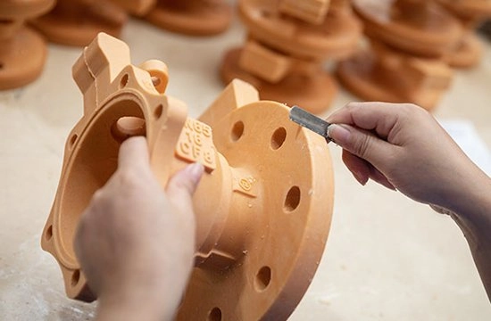 616348162 2 carbon steel ball valve wax mould